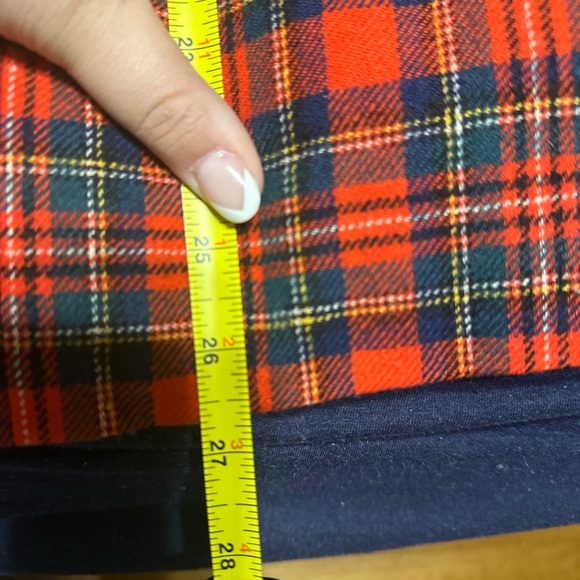 Vintage Pendleton Plaid Tartan Red 100% Virgin Wool Blazer Women’s Sz 18 Plus - Picture 7 of 10